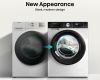 Hisense WF3S1043BW3 10.5kg 1400 Spin Washing Machine - White A Rated