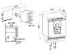 Liebherr URD3601 Built-Under Fridge with Ice Box, Fixed Hinge, D Rated