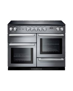 Rangemaster NEX110EISS/C 110cm Wide Stainless Steel Induction Range Cooker &ndash; Chrome Trim
