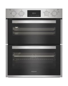 Hotpoint DUH10DIX Built Under Electric Double Oven - Stainless Steel - A Rated