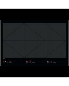 AEG TR84IT00FB 80cm TotalFlex Induction Hob in Black Glass