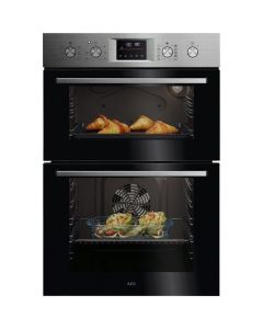 AEG OU5CP40M Built In Multi Function Double Oven A rated