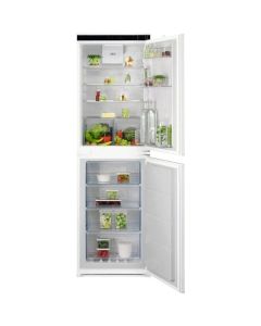 AEG NSC7T185ES Built In Frost free Fridge Freezer with Sliding Hinge System