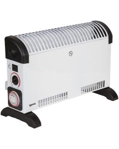 igenix IG5250 2Kw Portable Convector Heater With 24 Hour Timer in White