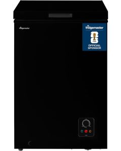 Fridgemaster MCF96EB Freestanding Chest Freezer - Black