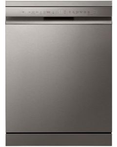 LG DF355FP 14 Place Setting QuadWash™ Freestanding Dishwasher C Rated In Silver