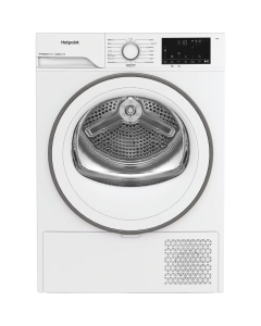 Hotpoint CHD93MWWSUK 9KG - 60cm Heat Pump Tumble Dryer with PetHairCare White A++ Rated