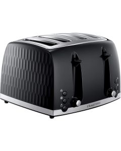 Russell Hobbs 26071 4 Slice Toaster In Black