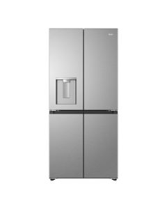 Haier HCR58S18CWMM 185cm Freestanding Multi Door Total No Frost Fridge Freezer in Platinum Inox, C Rated