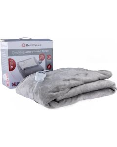 Rediffusion RED160120TG CosySnug Luxury Heated Throw Grey