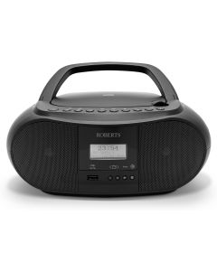 Roberts-Radio ZOOMBOX4BK Radio CD Player
