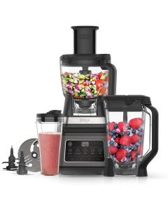 Ninja BN800UK 3-in-1 Food Processor with Auto-iQ, Black