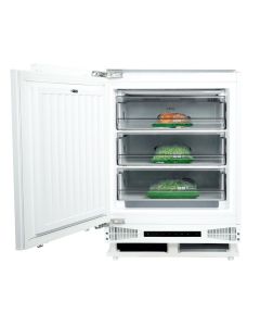 CDA FW284 Integrated-under Counter Freezer, Manual Defrost with Fixed Hinge System