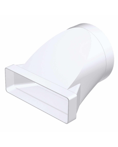 Caple 970W 150mm Rect/Round Adaptor - Megaduct 150mm component