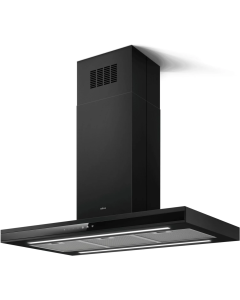Elica ADELE-IS-AT-BLK 90cm Wide Island Hood - Black - A Rated
