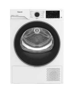 Hotpoint CHD94MWBSUK Fabric Care 9KG - 60cm Heat Pump Tumble Dryer with ColdGuard progamme White A+++ Rated