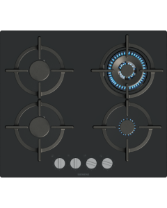 Siemens EP6A6HI10 iQ500, Gas on Glass hob, 60 cm - Black