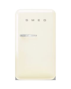 Smeg FAB10RCR6 55cm Retro 50s Style Free Standing Fridge with Ice Box in Cream, Right hand hinge