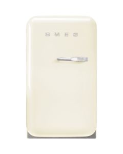 Smeg FAB5LCR6 40cm Small 50s Style Left Hand Hinged Minibar Cream