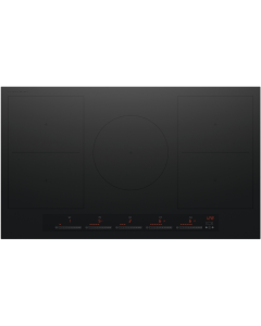 Fisher and Paykel CI905ZZDTB5 90cm 5 Zone Induction Hob with 2 SmartZones, Black