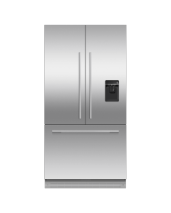 Fisher and Paykel RS90AU3 90cm Fully Integrated Fridge Freezer, French doors