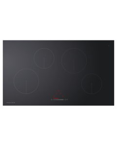 Fisher and Paykel CI904CTB1 90cm Series 5 4 Zone Induction Hob - Black