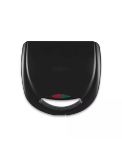 Tower T27027BLK 750W 2 Slice Sandwich Maker Black