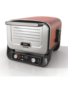 Ninja OO101UK Woodfire Electric Outdoor Oven, Artisan Pizza Maker and BBQ Smoker