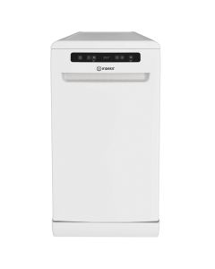 Indesit IN2FD10CS70WUK Push&Go Freestanding Slimline Dishwasher - White