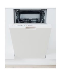Indesit IN2ID10CS80UK Push and Go Integrated Slimline Dishwasher 10 Place Settings - White