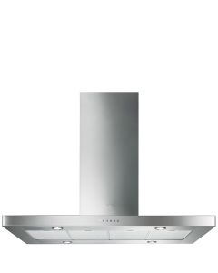 Smeg KI120XE 120 cm Island T-shape Cooker Hood, Stainless Steel
