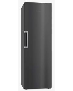 Miele KS4783DD BST 185cm Tall Larder Fridge in Black Steel D Rated