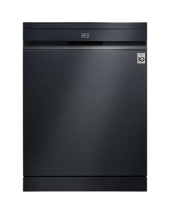 LG DF587HMS 14 Place Setting TrueSteam™ Full Size Freestanding Dishwasher, Matte Black A Rated
