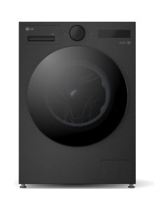 LG F4X7009TBB 9kg 1400 spin AI Direct Drive Washing Machine, Black A Rated