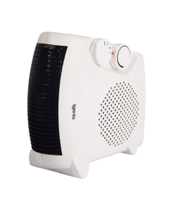 igenix IGHF01914W Fan Heater, 2 Heat Settings, 2000W, White