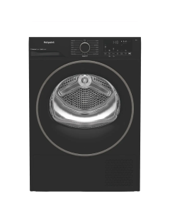 Hotpoint CHSD83MBBUK Freestanding, Heat Pump Tumble Dryer, 8kg, Black
