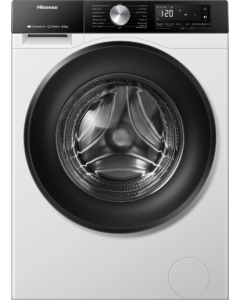 Hisense WD3S8043BW3 Freestanding Washer Dryer, 8kg/5kg, 1400 Spin, White, D Rated