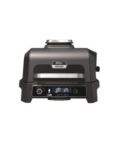 Ninja OG850UK Woodfire Pro XL Electric BBQ Grill + Smoker - Black/Grey