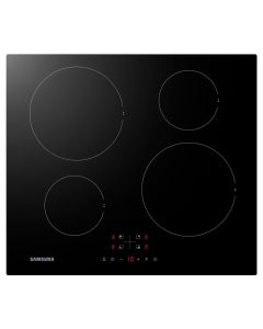 Samsung NZ64F3NM1AB/UR 59cm 4 Zone Induction Hob in Black