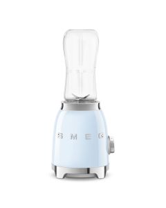 Smeg PBF01PBUK 50's Style Mini Personal Blender & Smoothie Maker in Pastel Blue