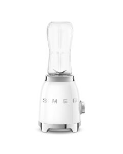 Smeg PBF01WHUK 50's Style Mini Personal Blender & Smoothie Maker in White