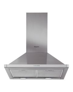 Hotpoint PHPN65FLMX1 60cm Chimney Cooker Hood Stainless Steel