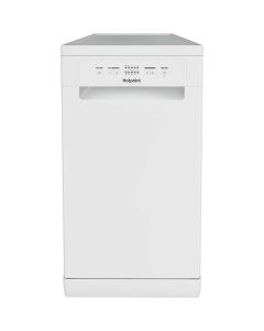 Hotpoint HP2FD10CS90WUK Freestanding Slimline Dishwasher - 10 Place Settings - D Energy In White