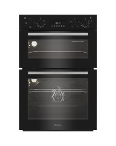 Indesit DII10DB Built In Double Oven - Black A Rated
