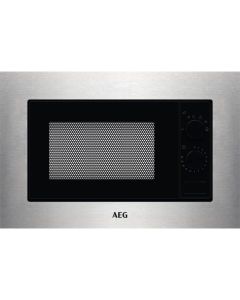 AEG MSE1717SM 700w Built In Microwave in Black-Stainless Steel
