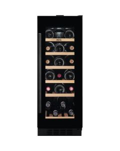 AEG AWS4020B5B Integrated Under Counter Wine Cooler In Black