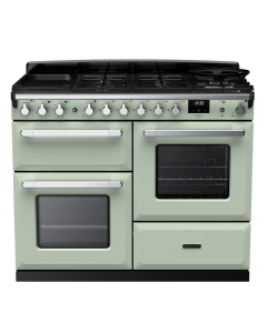 Rangemaster ESDLO110DFPMNT/CM1 110cm Dual Fuel Range Cooker OC Mint /Chrome A-Rated