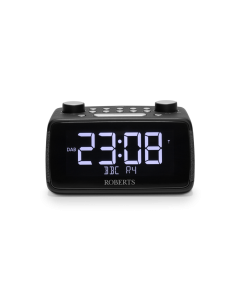 Roberts-Radio ORTUS4BK FM / DAB / DAB+ Digital Clock Radio with Bluetooth - Black