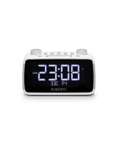 Roberts-Radio ORTUS4W Alarm Radio - DAB+/FM - Bluetooth - White