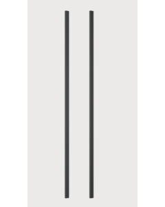 Neff Z9802PFAY02 Flex Design Kit 52.6 Cm Anthracite Grey, For A Single Hob